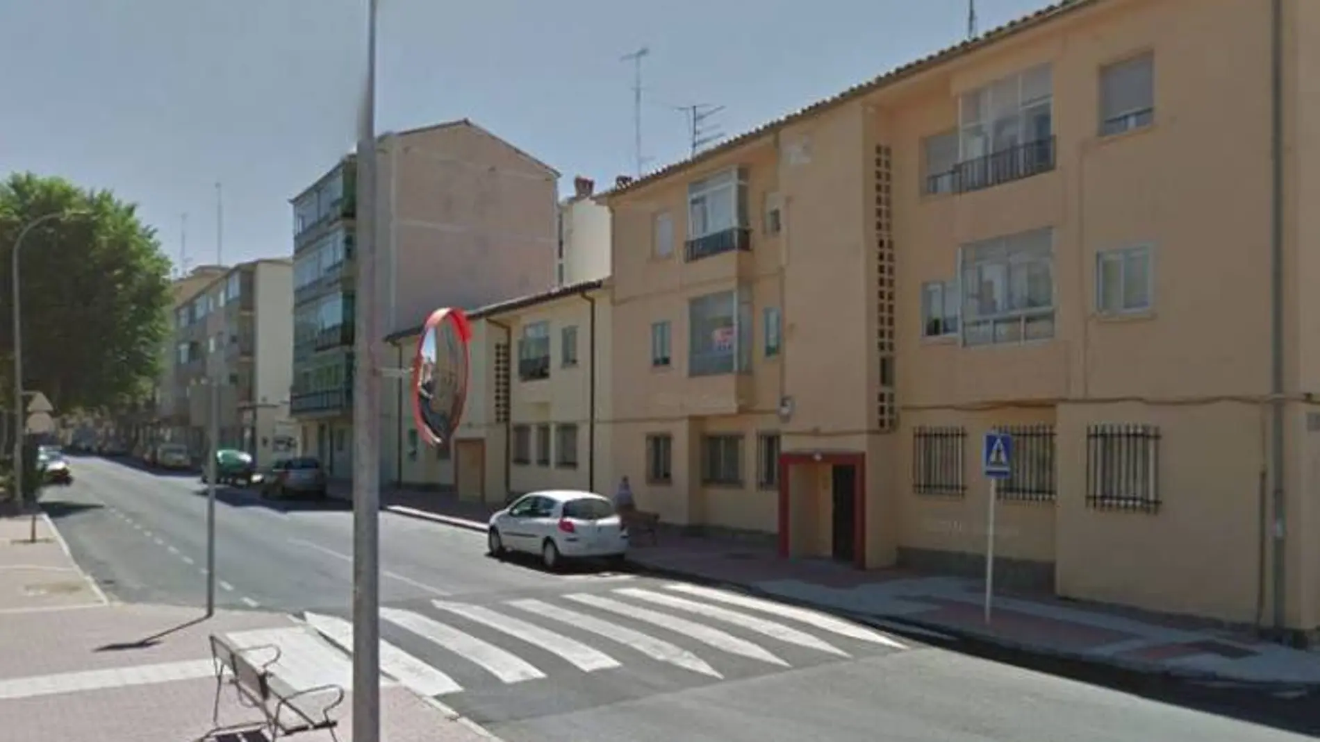 Barrio de La Cacharra, en Ávila, donde se produjo el incendio