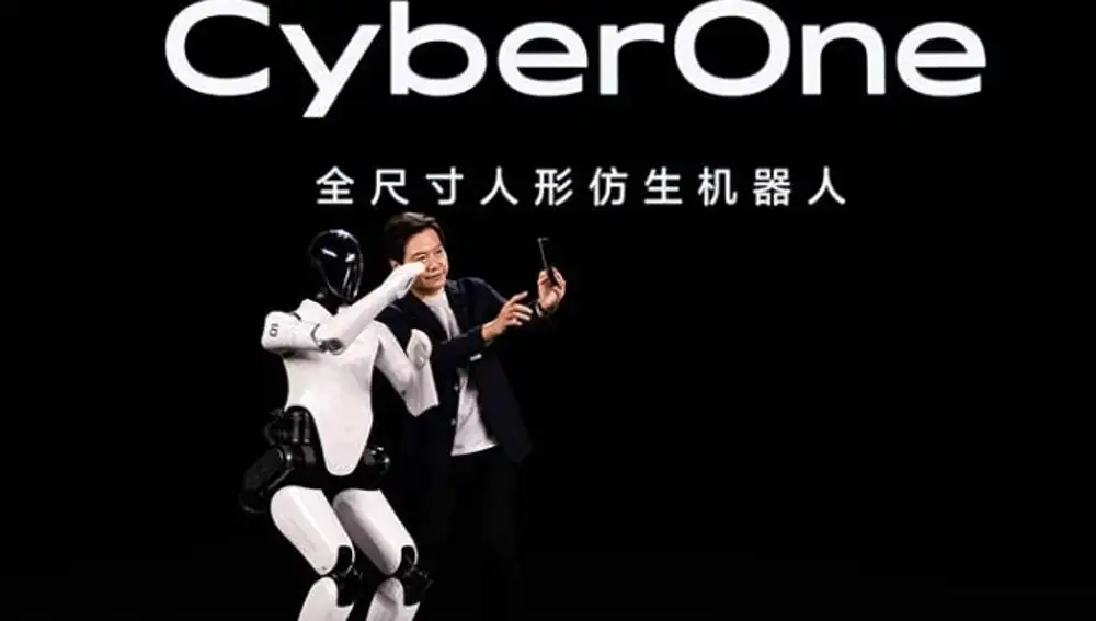 CyberOne, visto al natural durante la presentación de Xiaomi.