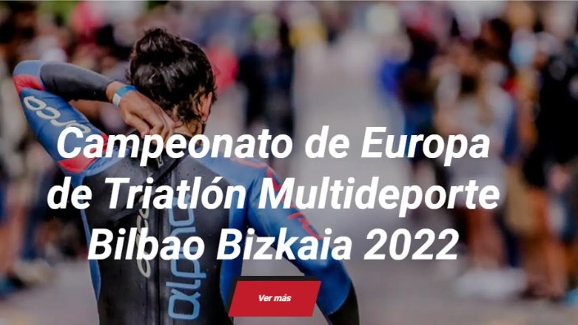 El Campeonato de Europa de Triatlon Multideporte se celebrará en Bilbao en septiembre