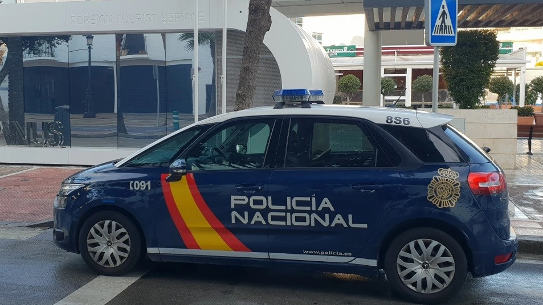 La Policía Nacional de Marbella se hizo cargo del caso. POLICÍA NACIONAL MÁLAGA