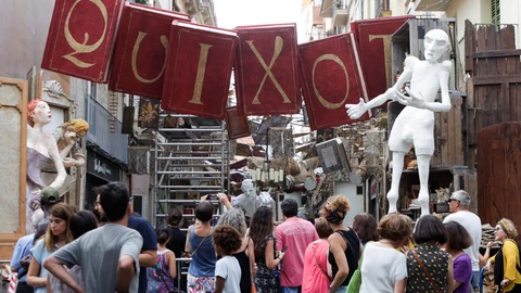 La calle VErdi ha vuelto a ganar el concurso con su reinterpretación del Quijote