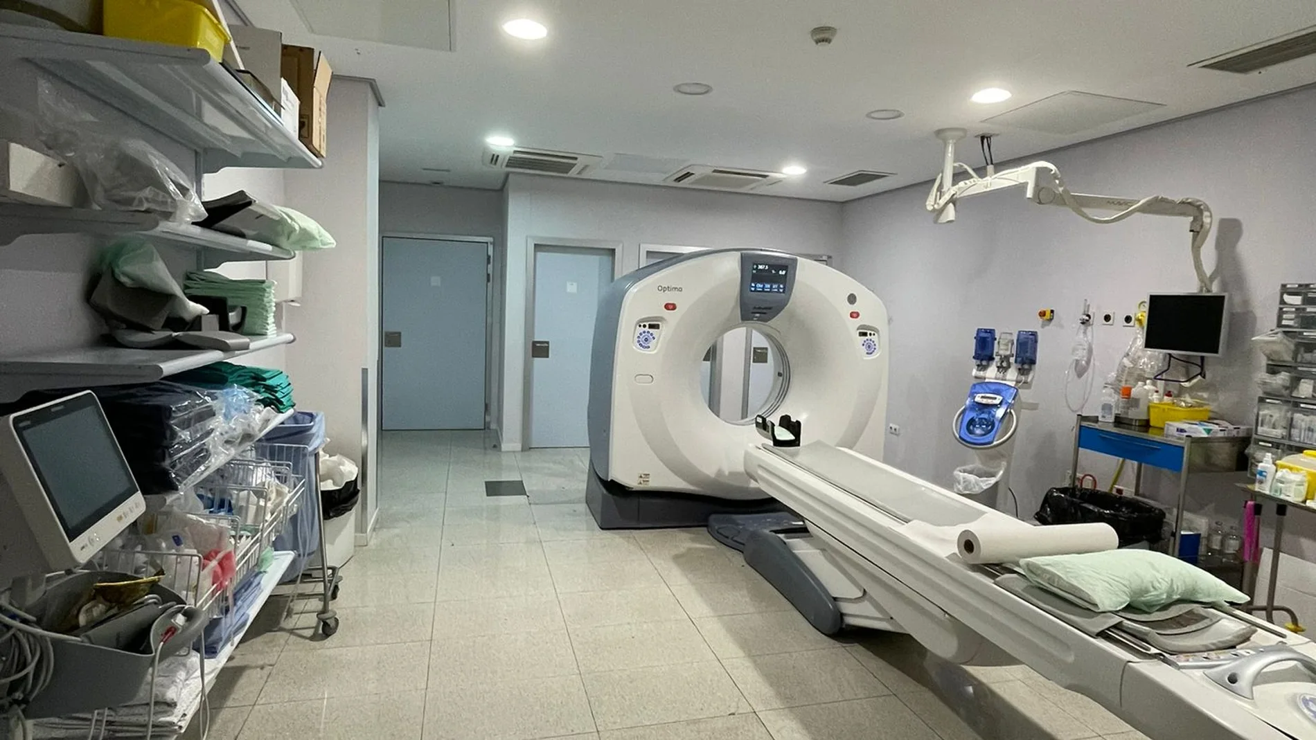 Equipos de resonancia magnética del hospital Reina Sofía de Murcia.