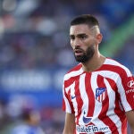 Yannick Carrasco con el Atlético de Madrid.