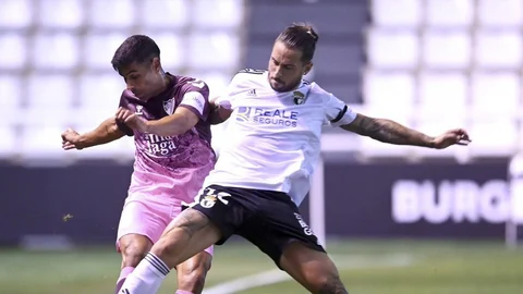 El Málaga no pudo con el Burgos a domicilio