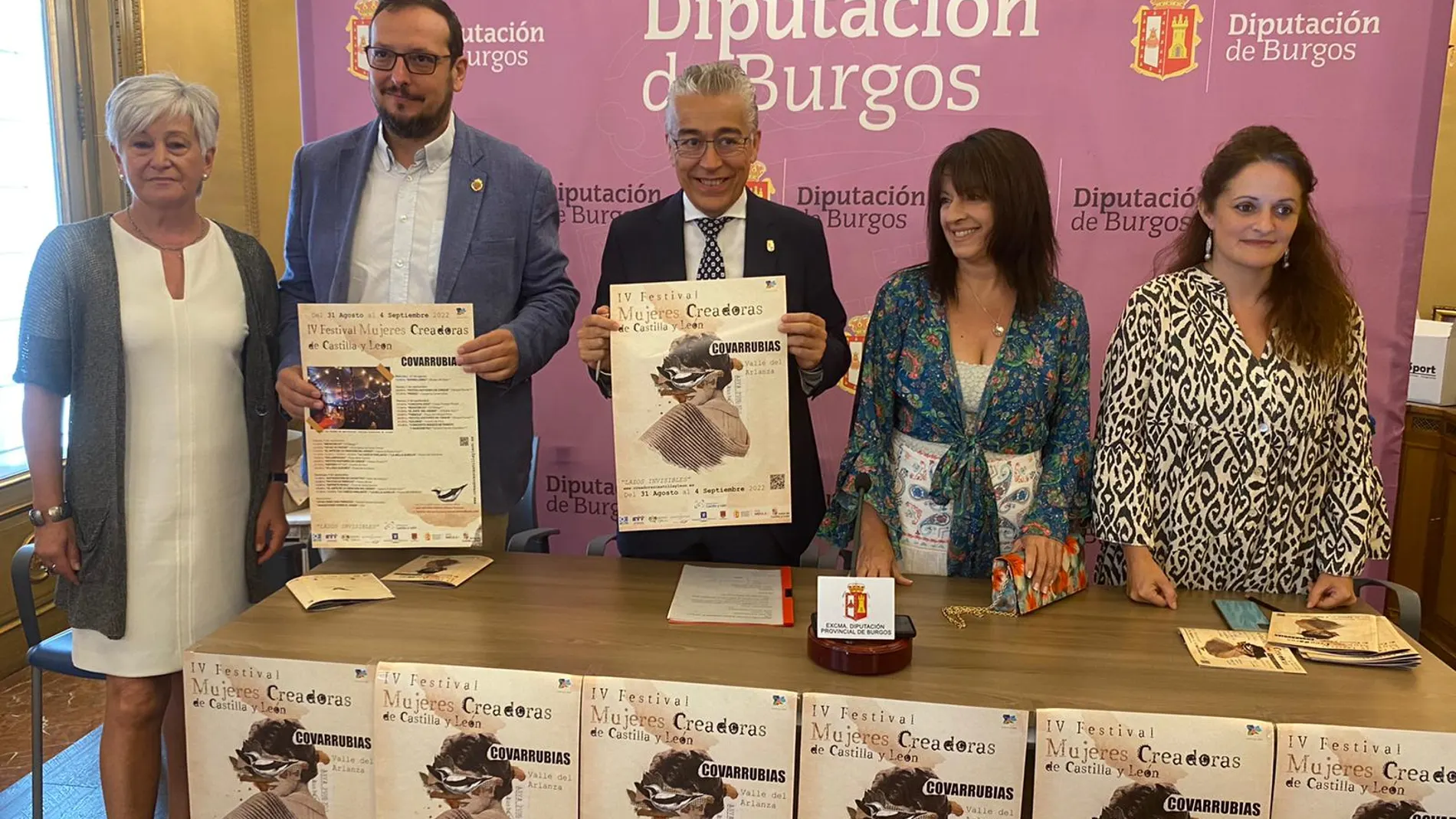 Presentación en Burgos del Festival de Mujeres Creadoras de Castilla y León