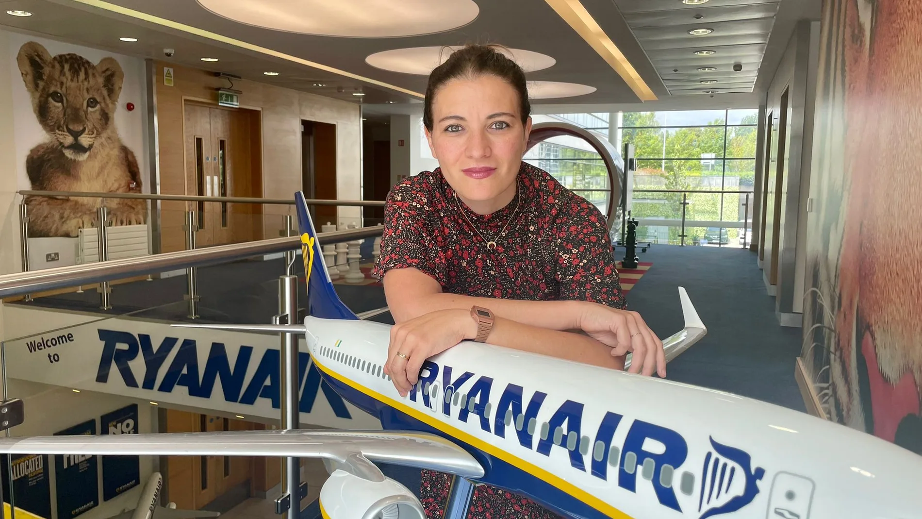 Elena Cabrera, directora de comunicación de Ryanair para España y Portugal