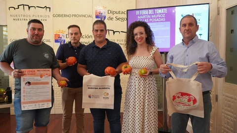 Presentación de la Feria del Tomate en Martín Muñoz de las Posadas