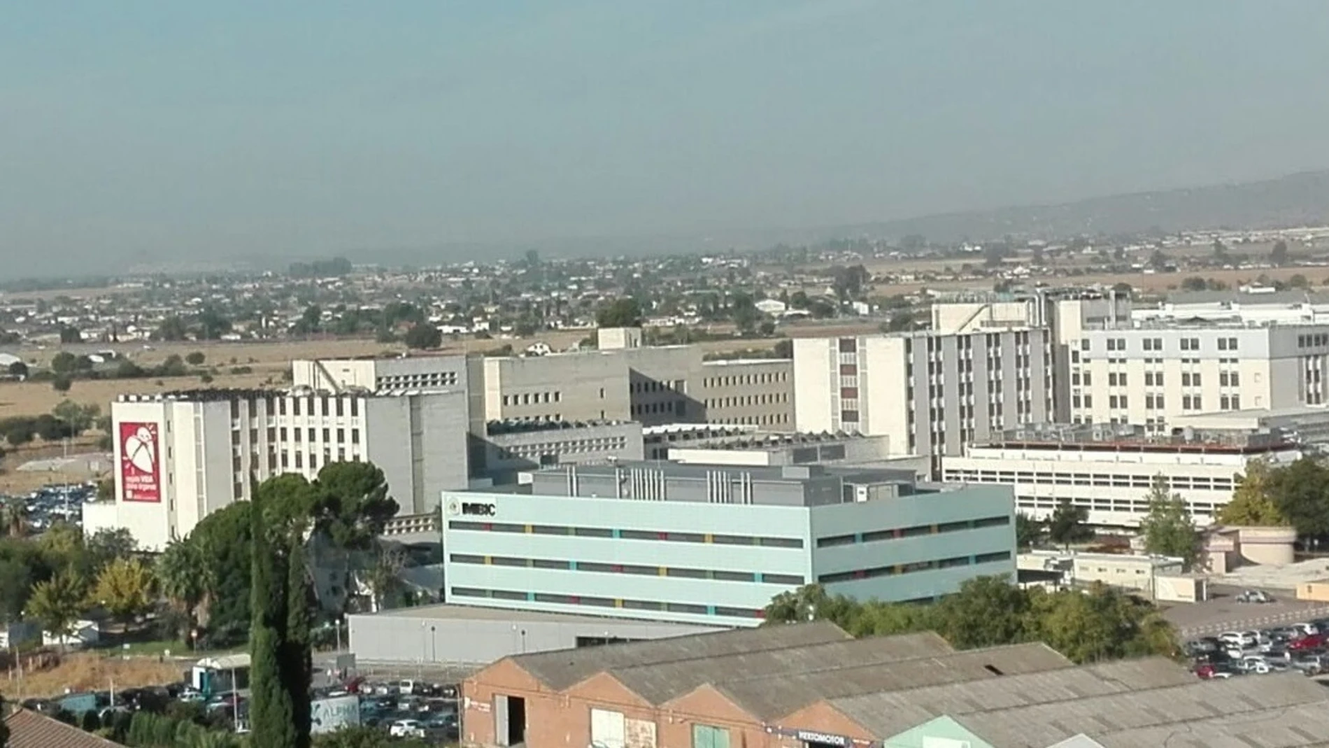 Vista general del Hospital Universitario Reina Sofía
