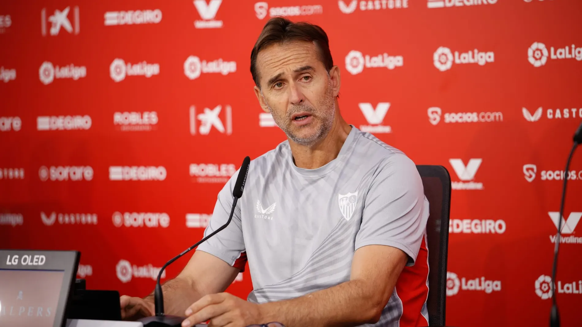 Lopetegui, en rueda de prensa