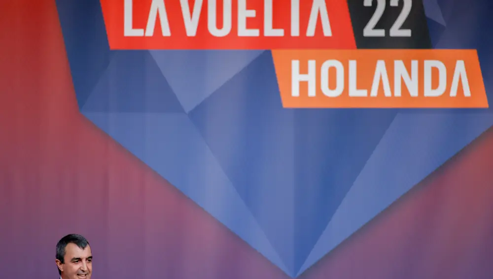 Cartel de la presentación de la Vuelta a España 2022