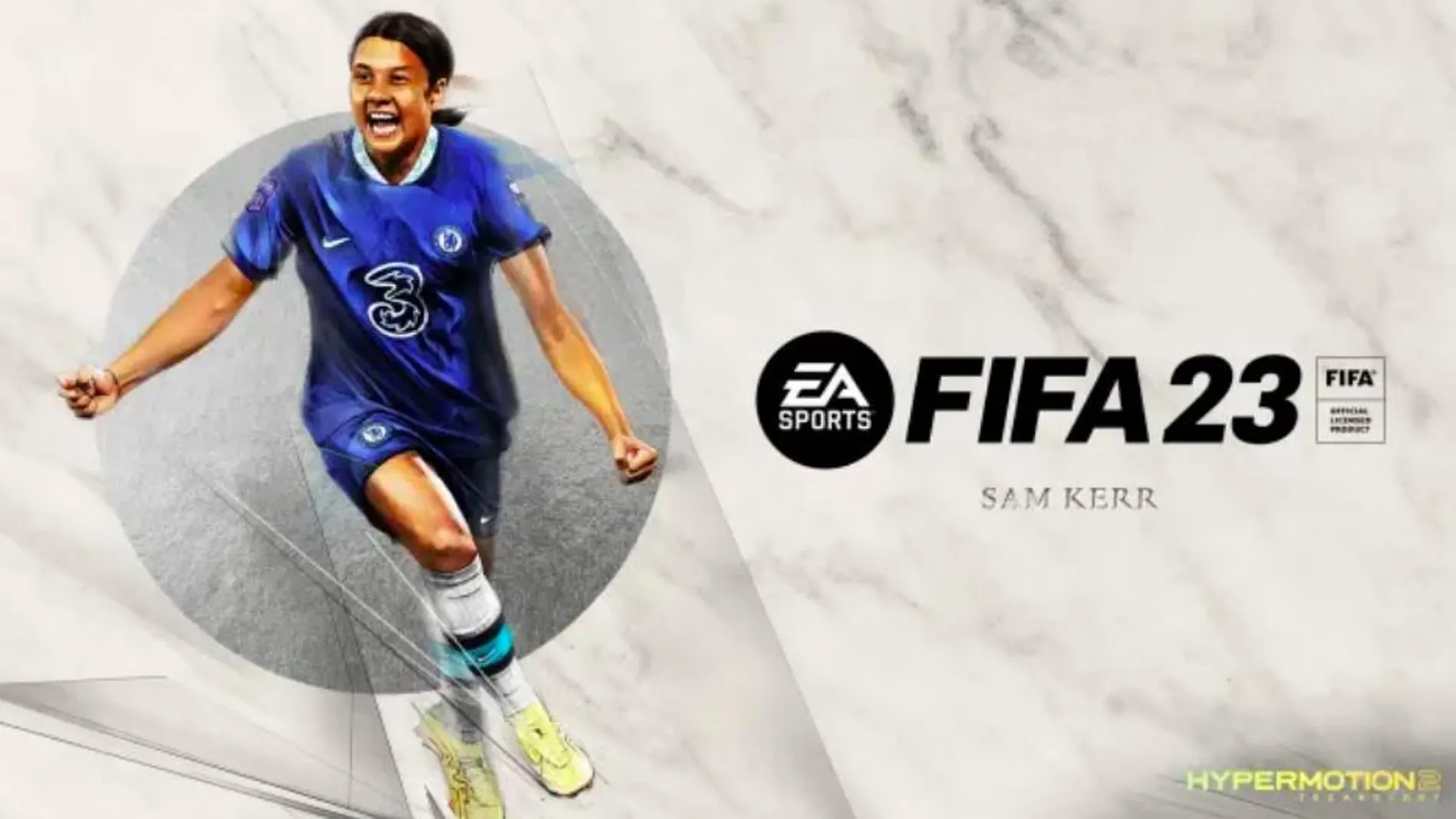 La estrella del equipo femenino del Chelsea, Sam Kerr, es portada del FIFA 23