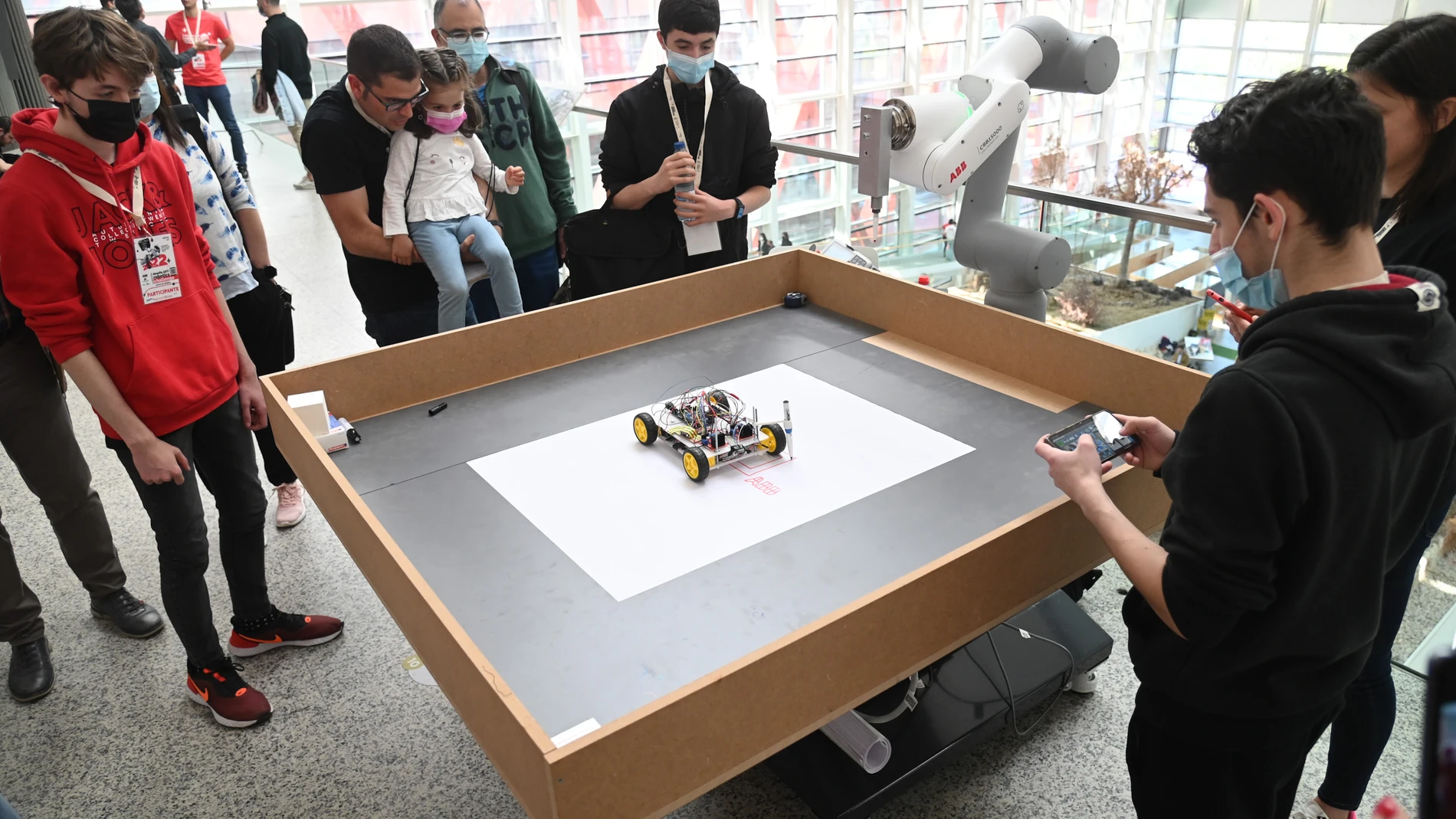Gran final de la sexta edición del Desafío ASTI Robotics Challenge, organizado por la Fundación ASTI