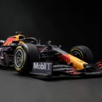Maqueta del Red Bull de Verstappen.
