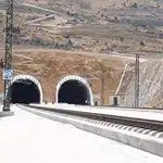 Entrada a los túneles de Guadarrama