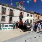Acto popular en Navalmoral de Pinares
