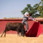 Emilio de Justo, hace unos días en el campo