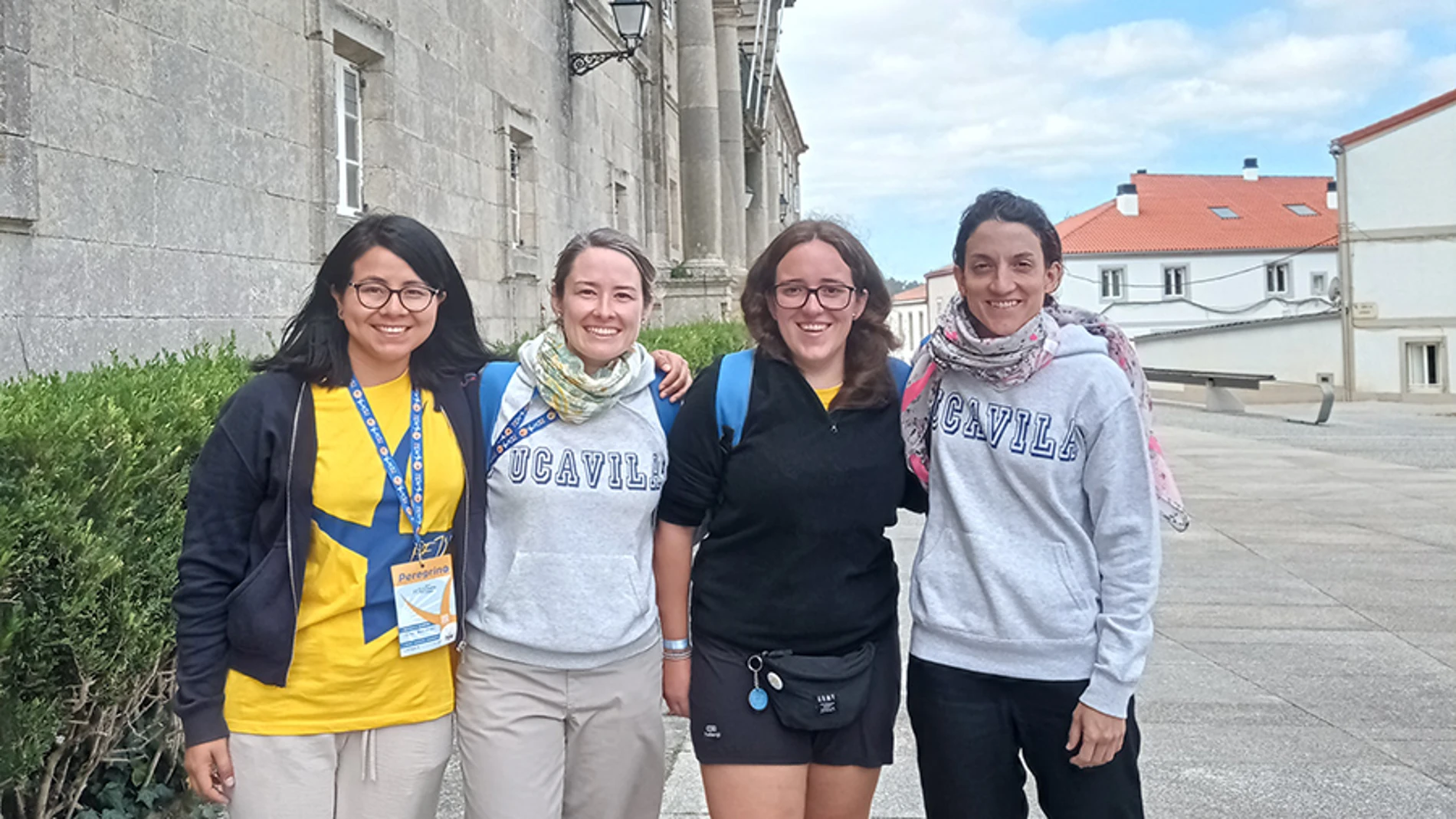 Estudiantes de la UCAV en Santiago de Compostela