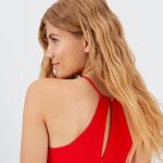 Vestido corto halter cut outs