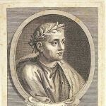 Quintiliano, sobre la inscripción: «Yo soy Quintiliano, el de los doctos escritos»