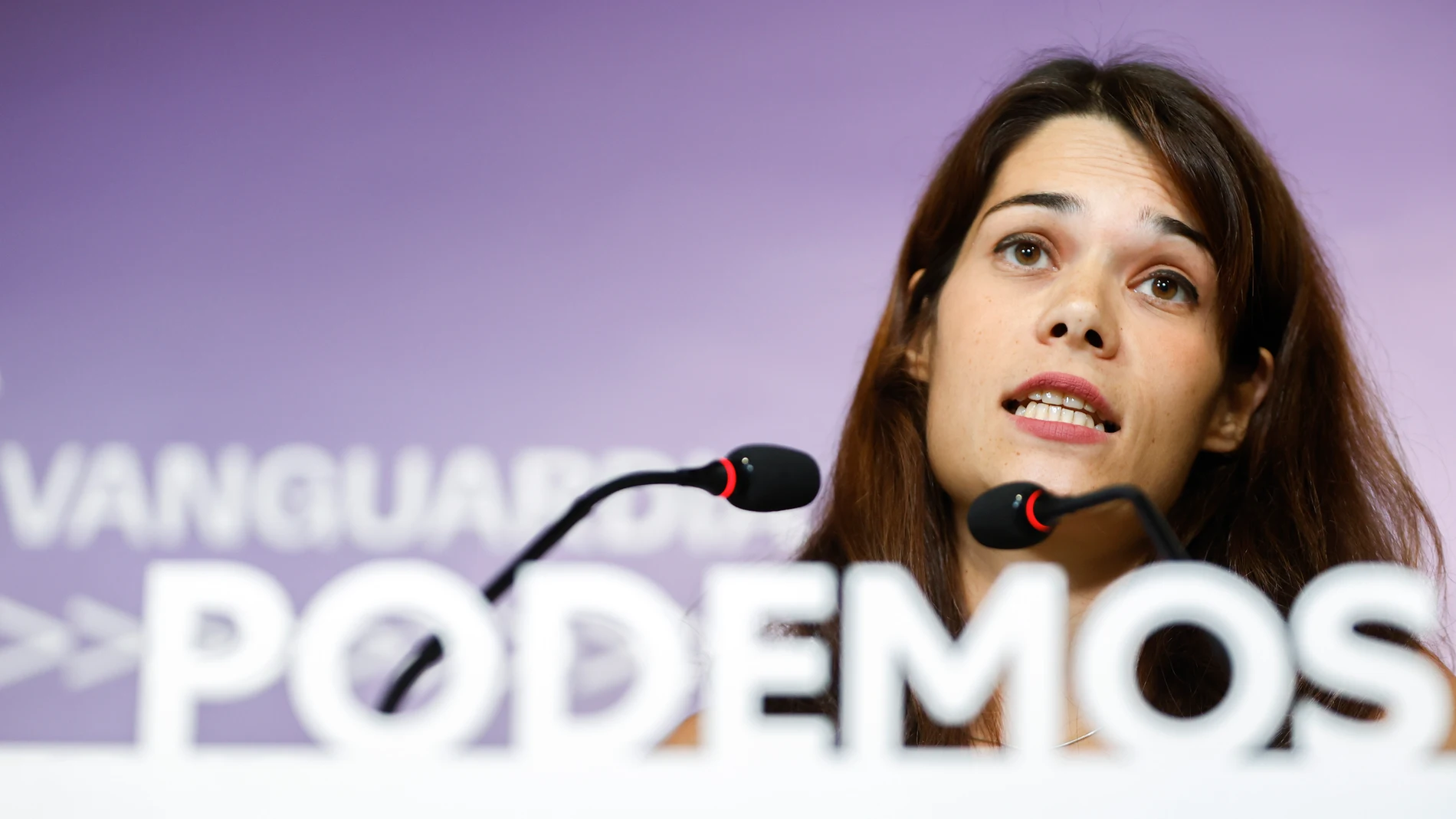  La coportavoz de Podemos, Isa Serra