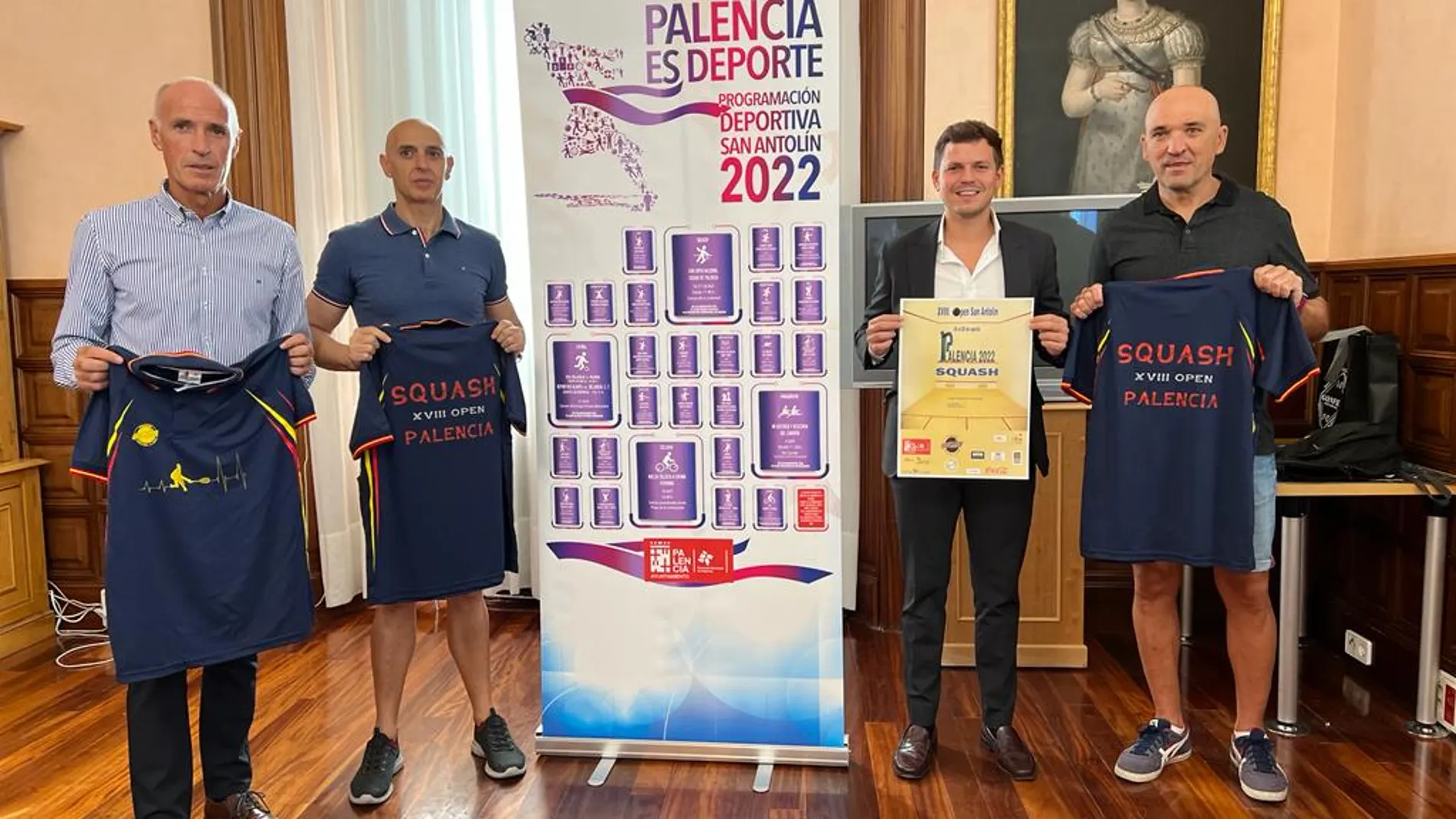 Presentación del Open Nacional de squash