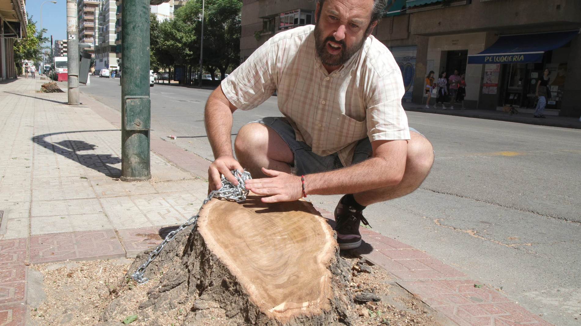 Pablo Augustín, miembro de Ecologistas en Acción