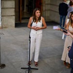 Irene Montero, Ministra de Igualdad, durante el pleno del Congreso de los Diputados