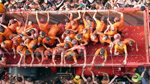 Imagen de archivo de La Tomatina