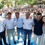 Fernández Mañueco y el resto de presidentes autonómicos arropan a Núñez Feijóo