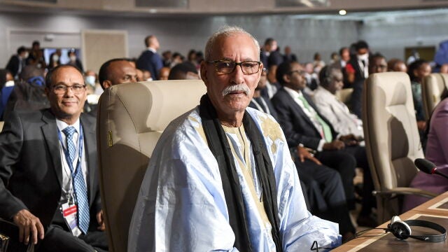 El líder del Frente Polisario, el pasado agosto en Túnez durante la celebración de una conferencia de países africanos
