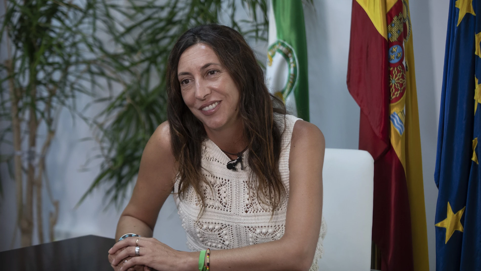 La consejera de Inclusión Social, Juventud, Familias e Igualdad de la Junta de Andalucía, Loles López