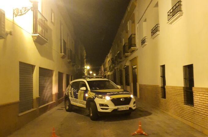 Un coche de la Policía Local de Marchena. POLICÍA LOCAL DE MARCHENA