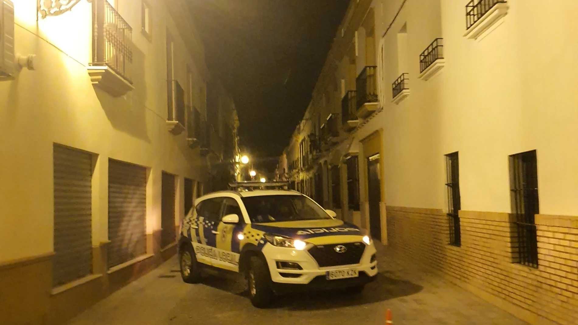 Un coche de la Policía Local de Marchena. POLICÍA LOCAL DE MARCHENA
