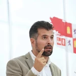 El secretario general del PSOECyL, Luis Tudanca, analiza diversos asuntos de actualidad política de Castilla y León
