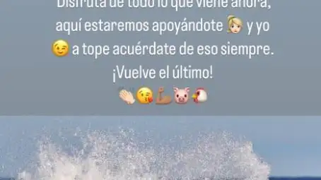 Post de Anabel Pantoja dedicado a Omar Sánchez