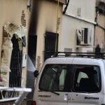 Estado en el que ha quedado la vivienda tras el incendio