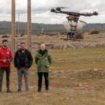 Iberdrola presenta en Zamora al dron reforestador