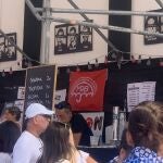 Acto en Bilbao con imágenes de presos de ETA