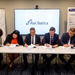 Firma del contrato de Renfe en Rail Baltica