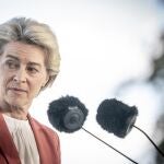La presidenta de la Comisión Europea, Ursula Vor der Leyen