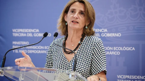 La vicepresidenta tercera y ministra para la Transición Ecológica y el Reto Demográfico, Teresa Ribera