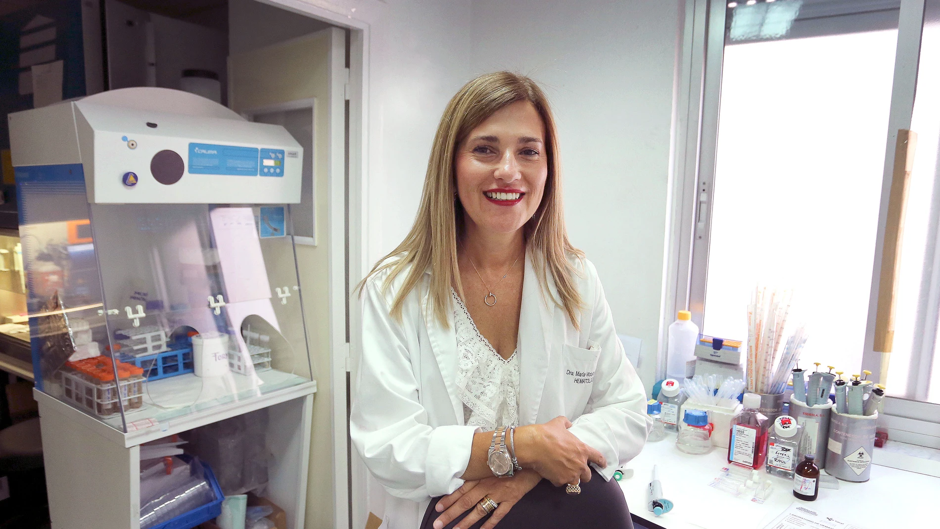 María Victoria Mateos, hematóloga del Hospital Universitario de Salamanca