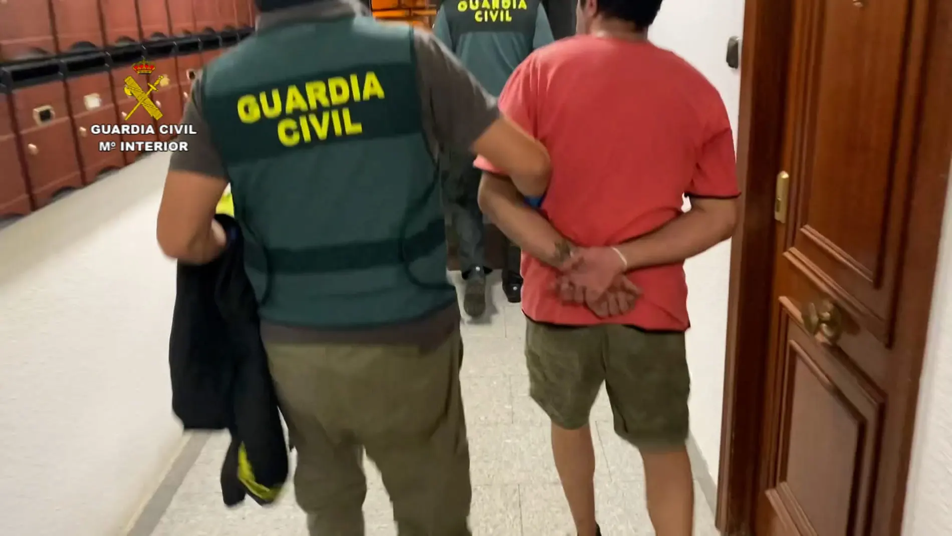 Detención del hombre