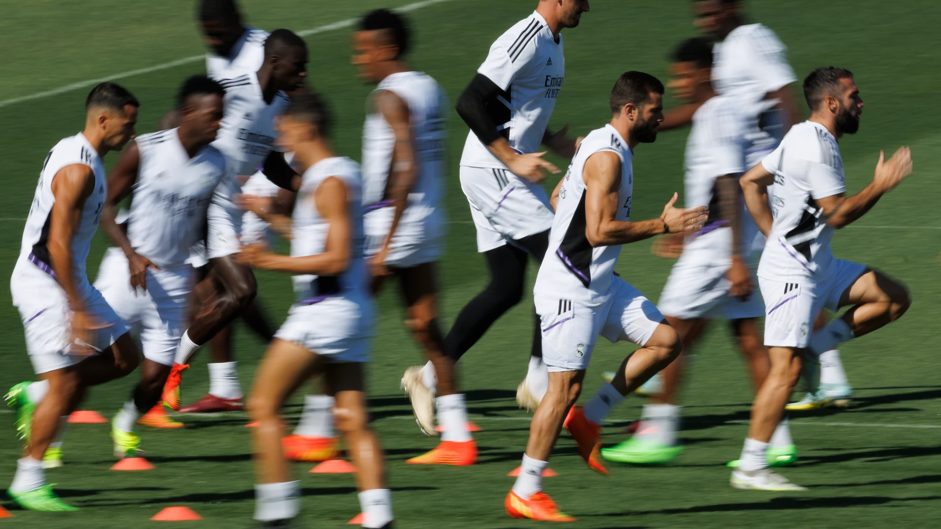 Último entrenamiento del Real Madrid antes de recibir al Betis: el que gane será líder en solitario