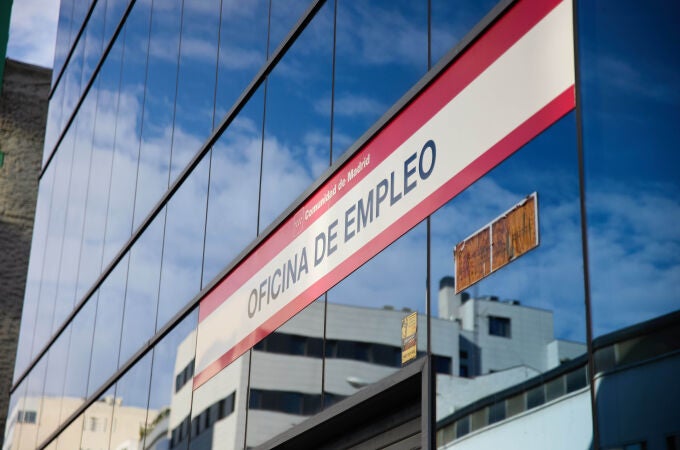 Una oficina del SEPE en Madrid
