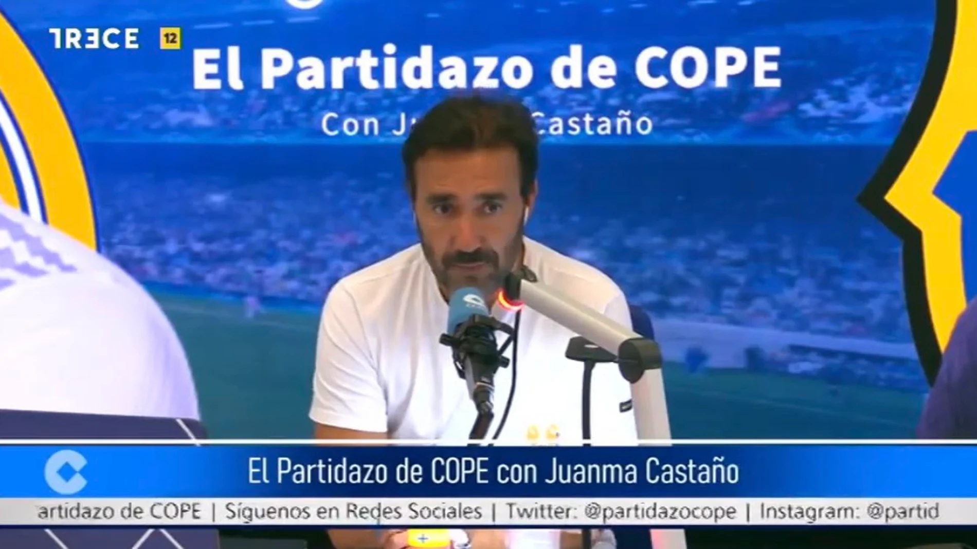 Juanma Castaño en El Partidazo de Cope