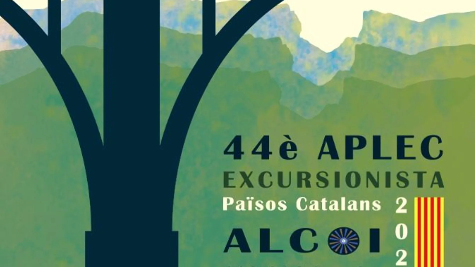 Cartel del Aplec Excursionista dels Països Catalans