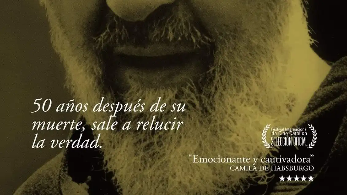 Cartel de &quot;El misterio del Padre Pío&quot;