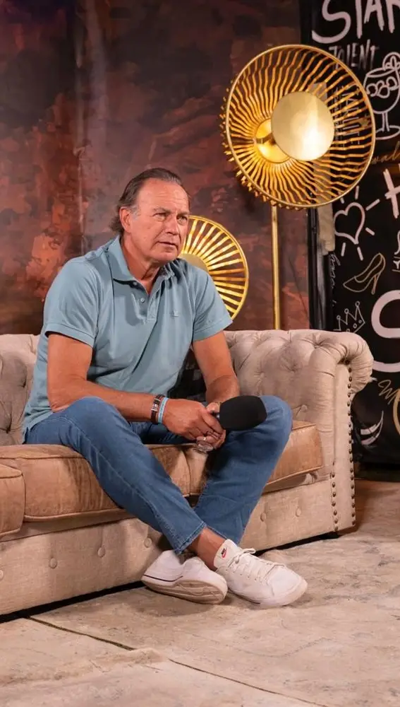 Bertín Osborne en el backstage