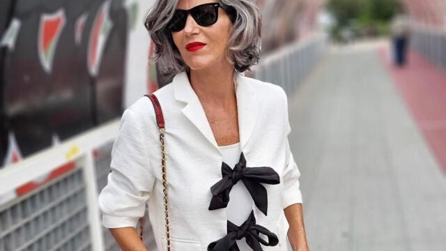 Carmen Gimeno con el perfecto look para la vuelta a la oficina.